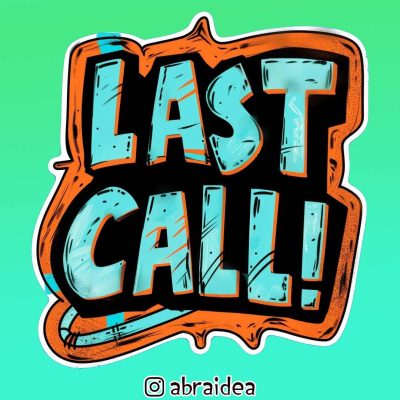 استیکر دای کات | Last Call